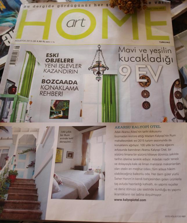 Akarsu Kalyopi Hotel Bozcaada Zewnętrze zdjęcie